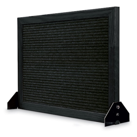 United Visual Products Indoor Enclosed Combo Board, 48"x36", Bronze Frame/Black Porc & Burgundy UVCB4836BZ-BLKPORC-DBURGU